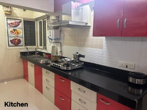 Kitchen in 2 BHK Apartment at Mirchandani Palms, Rahatani – for Rent