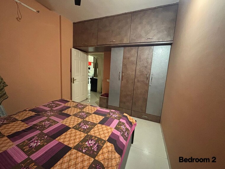 Bedroom, mirchandani-palms 2 Bedroom 1150 Sq.Ft. Apartment In Rahatani Pune 9781614