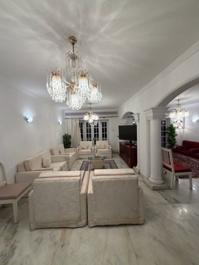 Living Room, amrutha-valley 4 Bedroom 4200 Sq.Ft. Penthouse In Banjara Hills Hyderabad 9731553