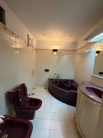 Bathroom in 4 BHK Penthouse at Amrutha Valley, Banjara Hills – for Rent