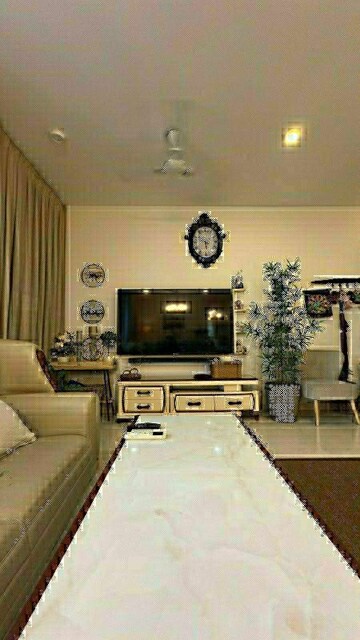 Living Room in 3 BHK Apartment at Oberoi Exquisite Goregaon, Goregaon East – for Rent