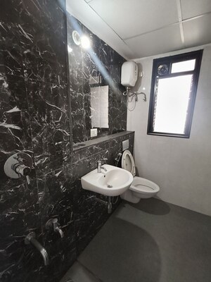 Bathroom in 3 BHK Apartment at Lodha Downtown, Dombivli East – for Rent