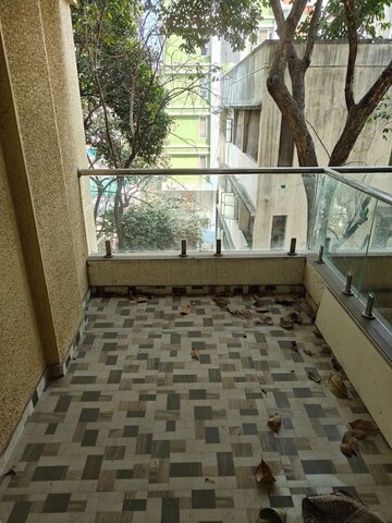 Balcony in 2.5 BHK Apartment at Kakade City, Karve Nagar – for Rent