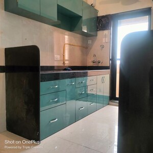 Kitchen in 2 BHK Apartment at Raheja Interface Heights, Malad West – for Rent