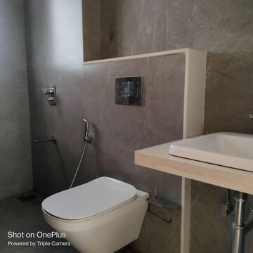 Bathroom in 3 BHK Apartment at Lodha Bel Air, Jogeshwari West – for Rent