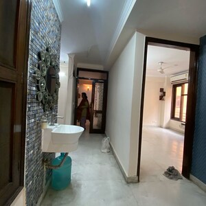 Building Lobby in 3 BHK Builder Floor at Chattarpur – for Rent