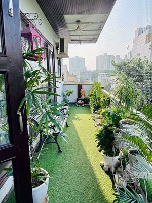 Balcony in 2 BHK Builder Floor at The Grand, Sector 52 – for Rent