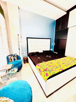 Bedroom in 2 BHK Builder Floor at The Grand, Sector 52 – for Rent