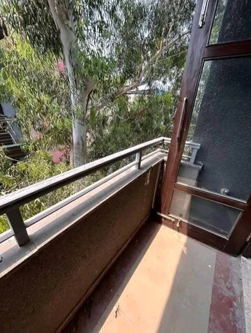Balcony in 2 BHK Builder Floor at Chattarpur – for Rent