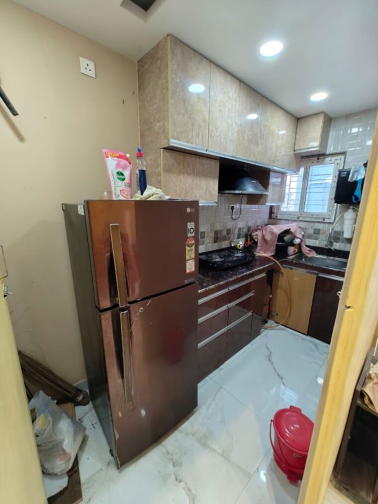 Kitchen, new town 2 Bedroom 1000 Sq.Ft. Apartment In New Town Kolkata 9781818