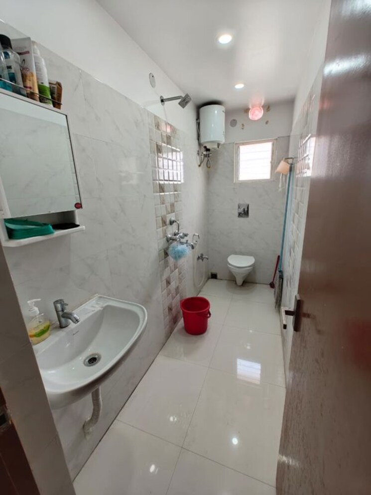 Bathroom, new town 2 Bedroom 1000 Sq.Ft. Apartment In New Town Kolkata 9781818