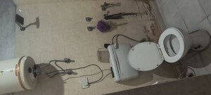 Bathroom in 2 BHK Builder Floor at Malviya Nagar – for Rent