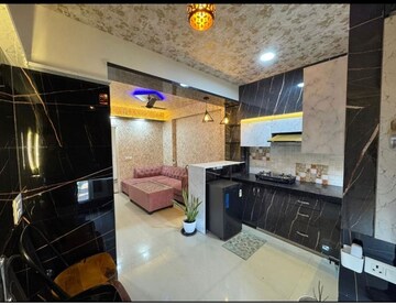 Kitchen in 1 BHK Apartment at Manglam Aadhar, Gandhi Path – for Rent