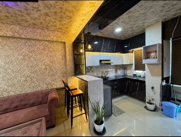 Kitchen in 1 BHK Apartment at Manglam Aadhar, Gandhi Path – for Rent