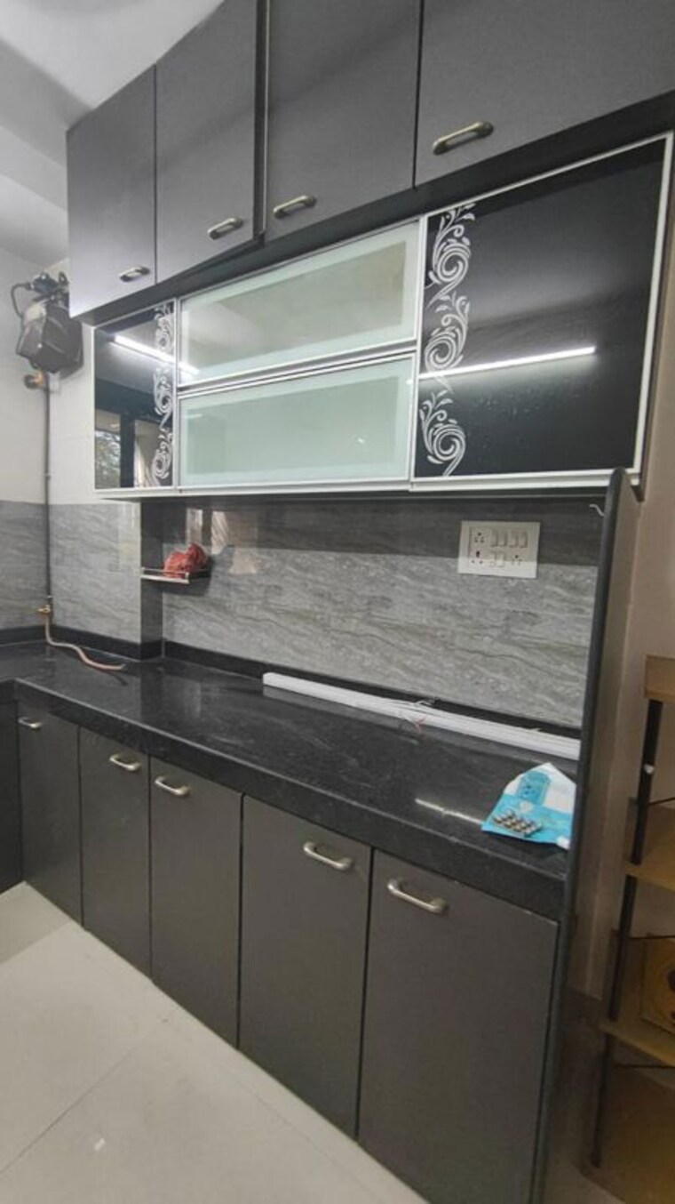 Kitchen, om-yogeshwar 1 Bedroom 450 Sq.Ft. Apartment In Dahisar West Mumbai 9781889