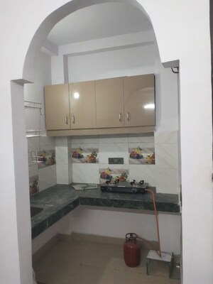 Kitchen in 2 BHK Builder Floor at Acharya Niketan – for Rent