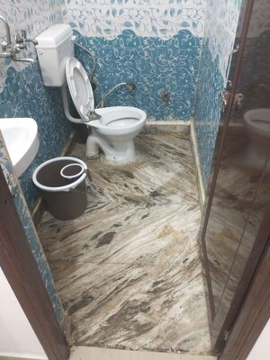 Bathroom in 2 BHK Builder Floor at Acharya Niketan – for Rent