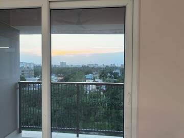 Balcony in 3 BHK Builder Floor at New Town Action AreA-Iii – for Sale