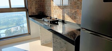 Kitchen in 2 BHK Apartment at Sheth Auris Serenity Tower 1, Malad West – for Rent