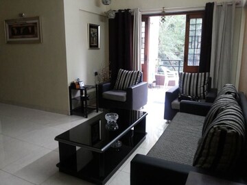 Living Room in 3 BHK Apartment at Swojas Suman, Law College Road – for Rent