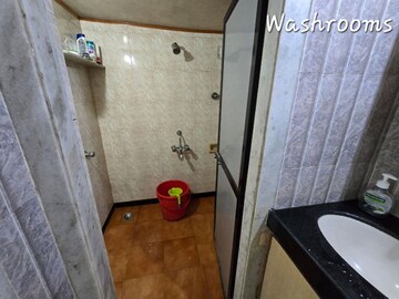 Bathroom in 1 BHK Apartment at Lok Darshan, Andheri East – for Rent