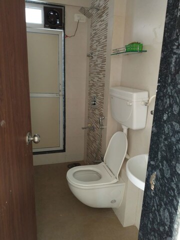 Bathroom in 2 BHK Apartment at JVM Centrum, Dhokali – for Rent