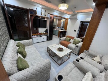 Living Room in 3 BHK Apartment at Amrapali Platinum, Sector 119 – for Sale