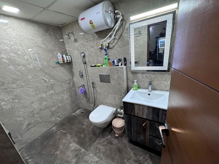 Bathroom, amrapali-platinum 3 Bedroom 1625 Sq.Ft. Apartment In Sector 119 Noida 9767558