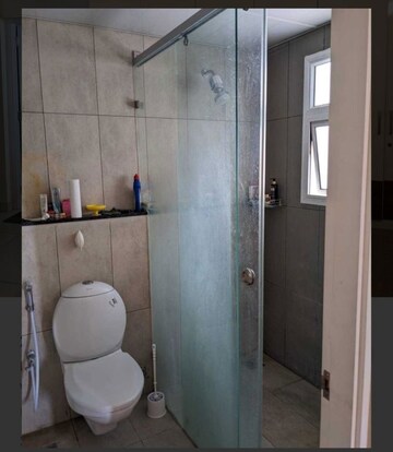 Bathroom in 2 BHK Apartment at Prestige Lakeside Habitat, Varthur – for Rent