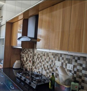 Kitchen in 2 BHK Apartment at Prestige Lakeside Habitat, Varthur – for Rent