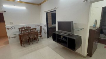 Living Room in 3 BHK Apartment at Grow More Tower, Kharghar – for Rent