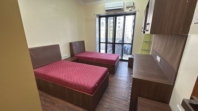 Bedroom, kolte-maestros 3 Bedroom 1650 Sq.Ft. Apartment In Wanowrie Pune 9782135