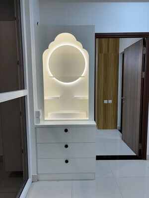 Bathroom in 3 BHK Apartment at Brigade Cornerstone Utopia Serene, Varthur – for Rent