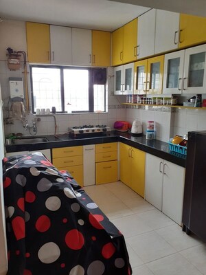 Kitchen in 2 BHK Apartment at Paranjape Schemes Shilpa Society, Kothrud – for Rent
