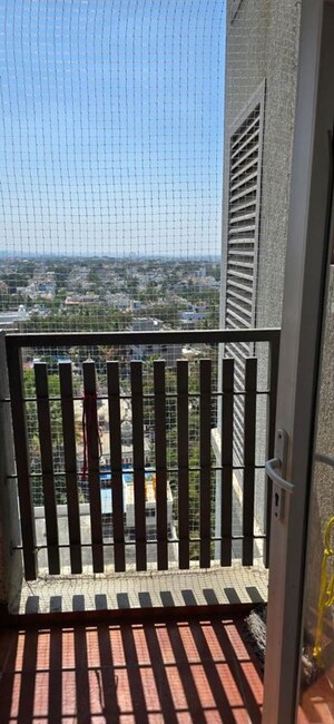 Balcony in 3 BHK Apartment at Olety Landmark, Basaveshwara Nagar – for Rent