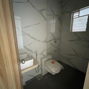 Bathroom in 3 BHK Apartment at Hasmukh Nagar – for Sale