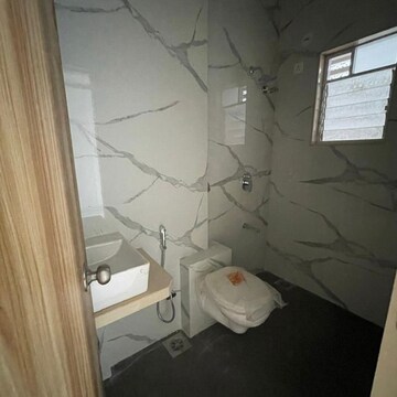 Bathroom in 3 BHK Apartment at Hasmukh Nagar – for Sale