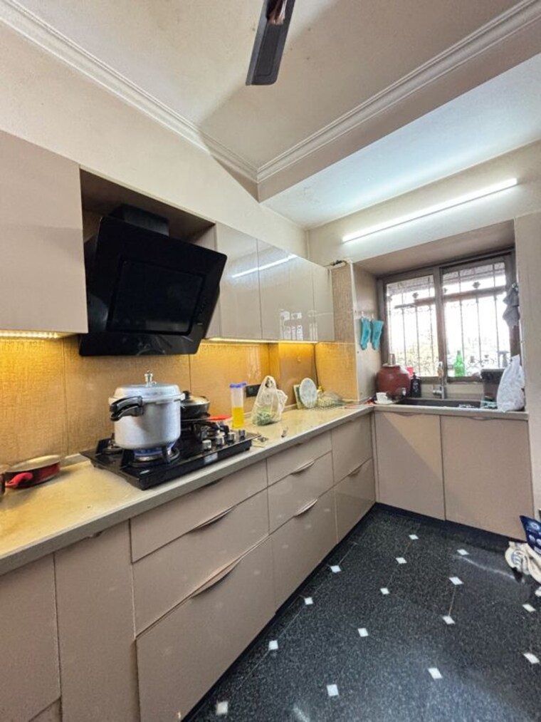 Kitchen, sv patel nagar 3 Bedroom 1250 Sq.Ft. Builder Floor In Sv Patel Nagar Mumbai 9782343