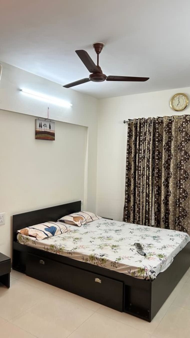 Bedroom, rhythm-society 3 Bedroom 1280 Sq.Ft. Apartment In Wakad Pune 9782381