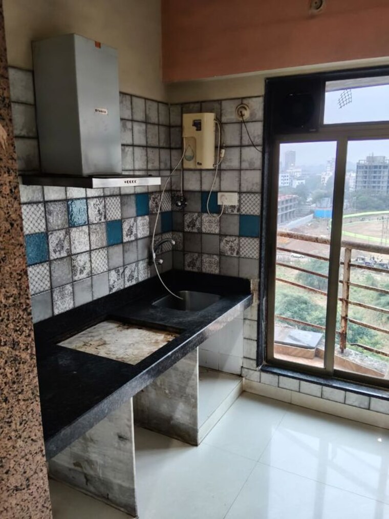 Kitchen, paradise-sai-riverdale 1 Bedroom 690 Sq.Ft. Apartment In Taloja Navi Mumbai 9782393