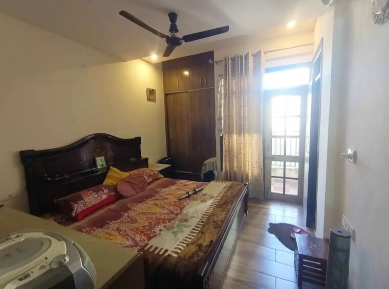 Bedroom, pir machalla 3 Bedroom 1350 Sq.Ft. Apartment In Pir Machalla Zirakpur 9782451