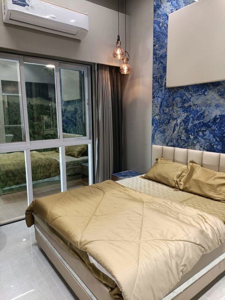 Bedroom, gaurav-presidency 1 Bedroom 650 Sq.Ft. Apartment In Mira Road Thane 9782491