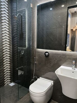 Bathroom in 1 BHK Apartment at Gaurav Presidency, Mira Road – for Sale