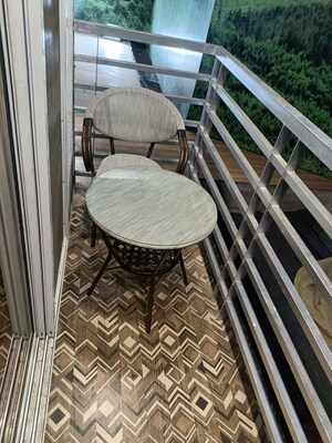 Balcony in 1 BHK Apartment at Gaurav Presidency, Mira Road – for Sale