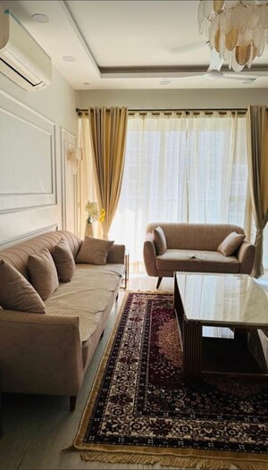 Living Room in 4 BHK Apartment at ABA Cleo County, Sector 121 – for Rent