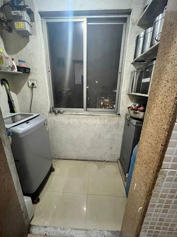 Bathroom in 1 BHK Apartment at Heena Presidency, Mira Road – for Sale