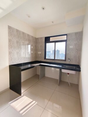 Kitchen in 3 BHK Apartment at Chandak 34 Park Estate, Goregaon West – for Rent