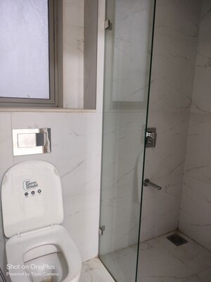 Bathroom in 2 BHK Apartment at Lodha Bel Air, Jogeshwari West – for Rent