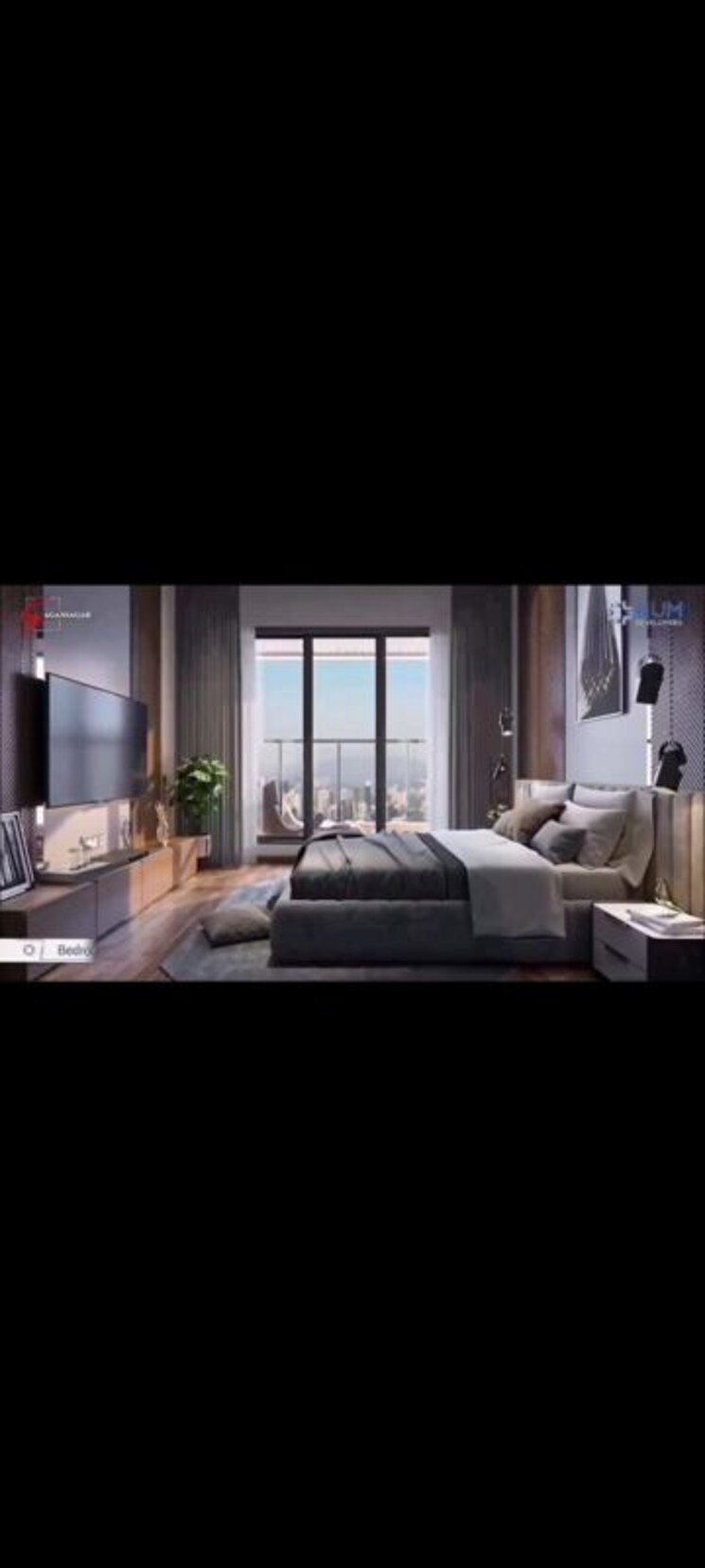 Bedroom, gagansagar-chs 2 Bedroom 731 Sq.Ft. Apartment In Eksar Mumbai 9782822