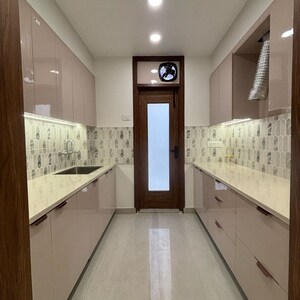 Building Lobby in 3 BHK Builder Floor at Malviya Nagar – for Sale